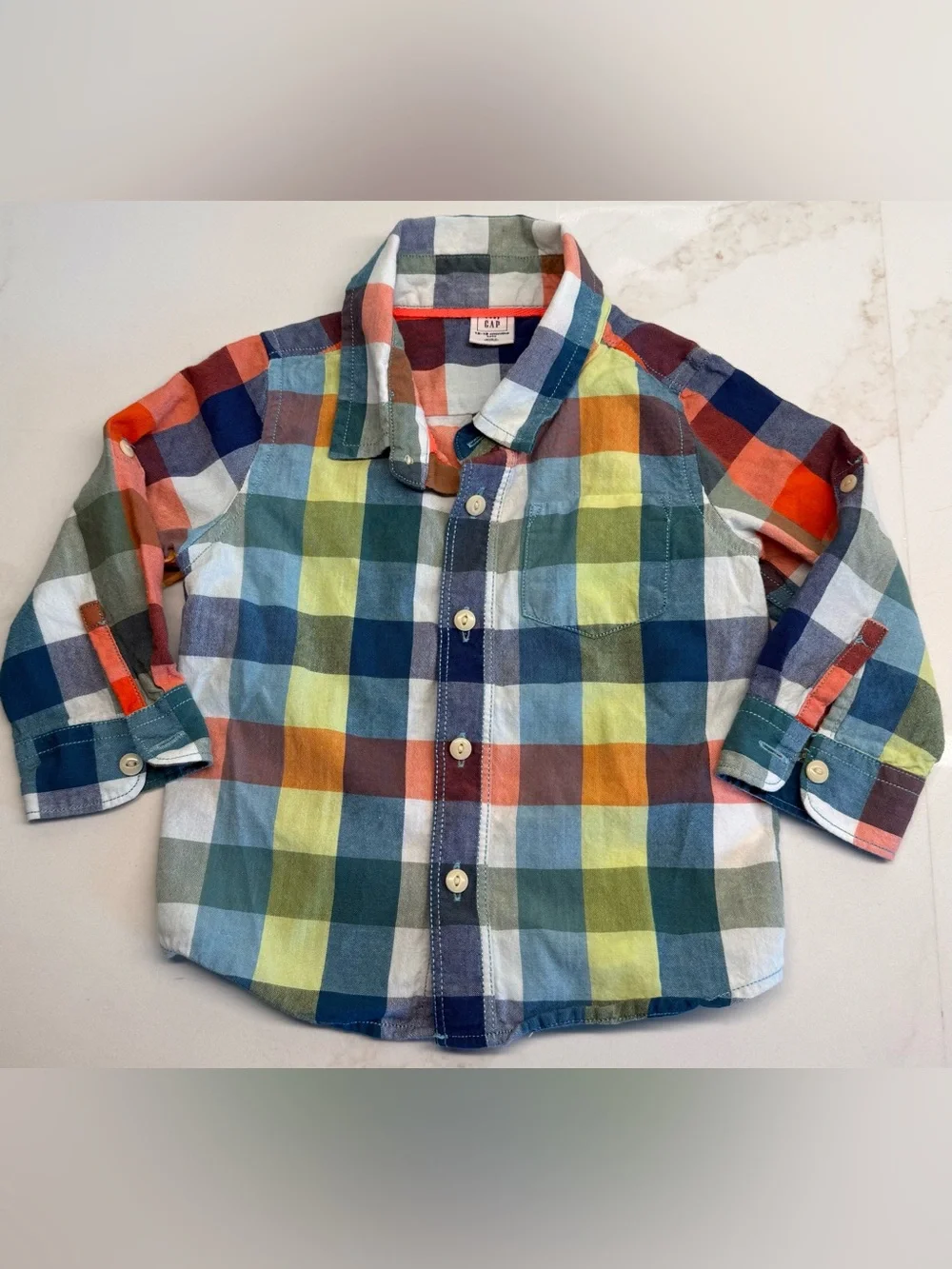 12-18M Baby Boy Gap Gymboree Shirt Sweater Bundle 3 Pc